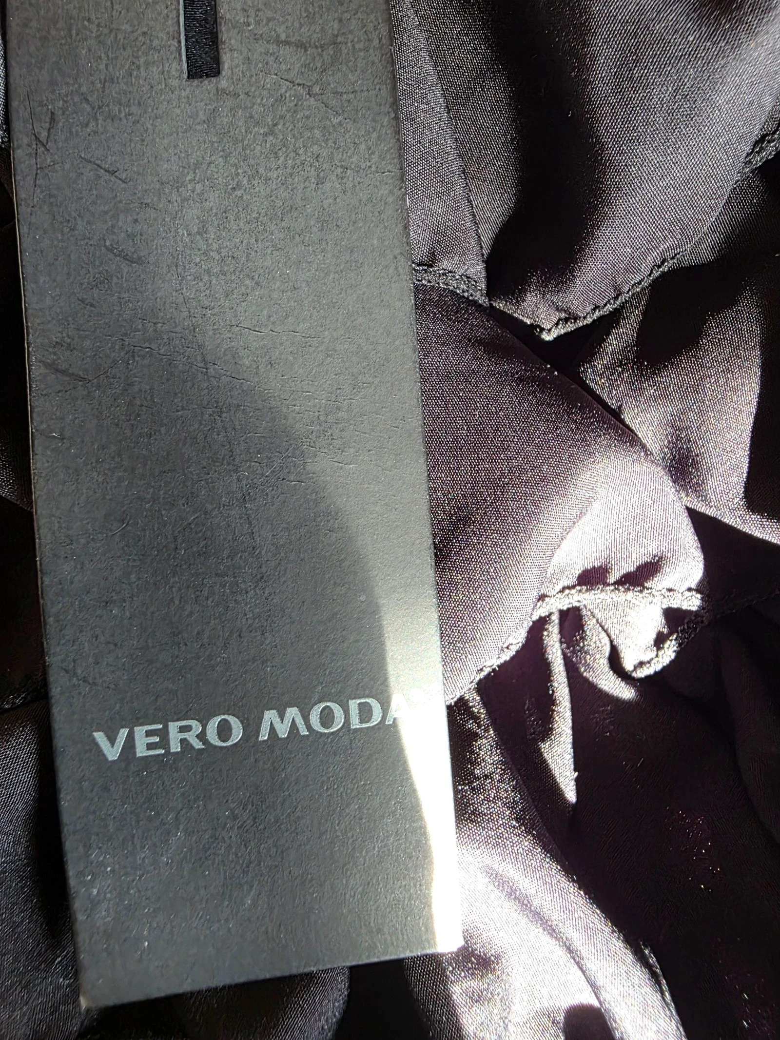 Tweekleurige maritieme jurk met ruches Vero Moda - Nieuw met etiket - Maat 34 klein 36 – photo 8